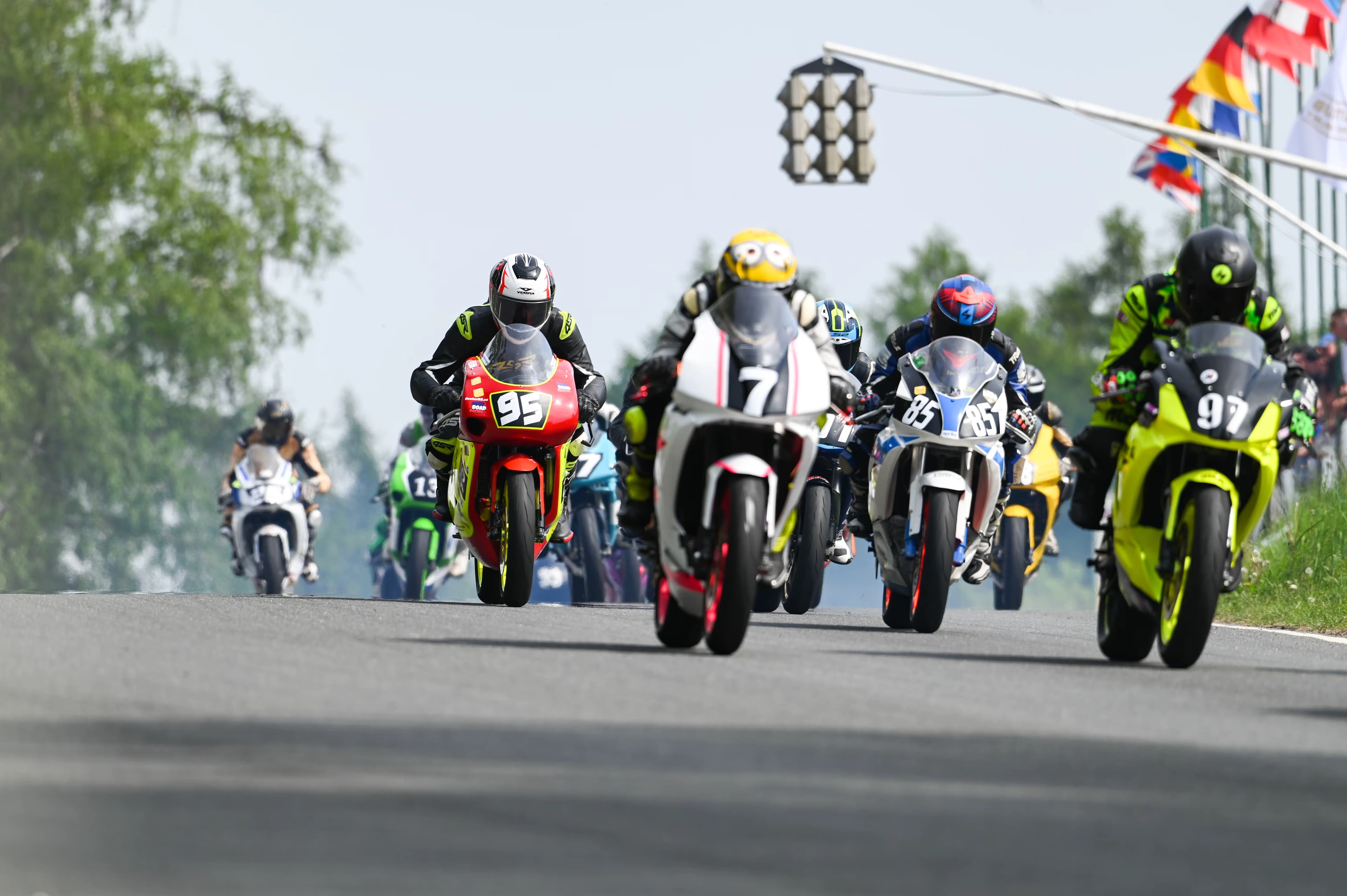 start motorek